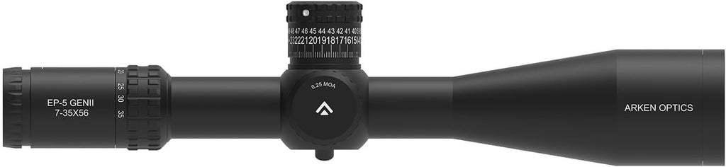Arken Optics EP-5 Gen 2 7-35×56 FFP Rifle Scope | VPR MIL Illuminated Reticle | Zero Stop | 34mm Tube