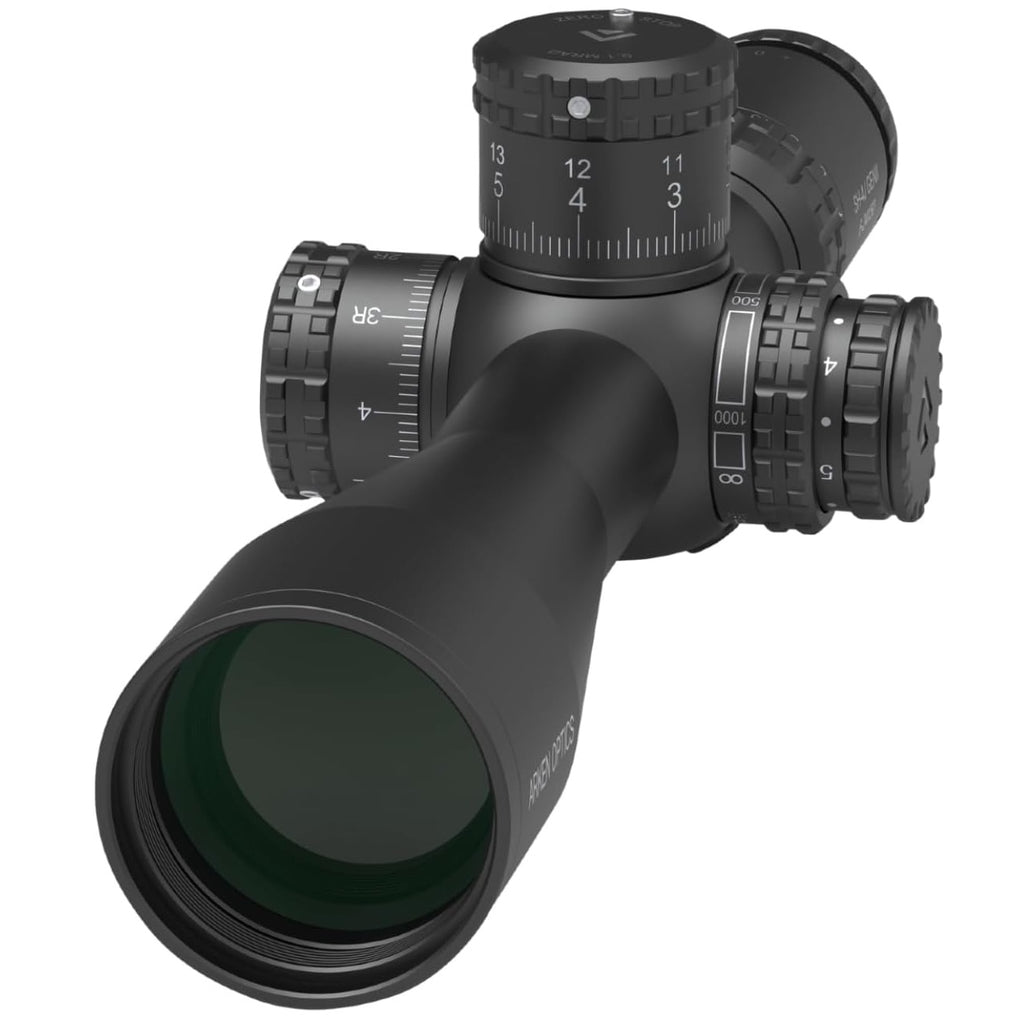 Arken Optics SH4J 6-24×50 FFP Rifle Scope | VHR MOA Illuminated Reticle | Zero Stop | 34mm Tube