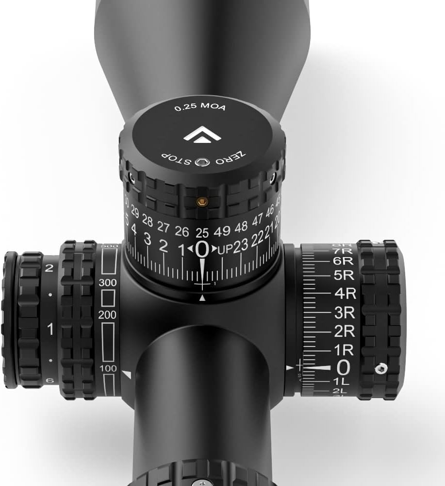 Arken Optics EP5 5-25x56 FFP Rifle Scope | VPR MIL Illuminated Reticle | Zero Stop | 34mm Tube