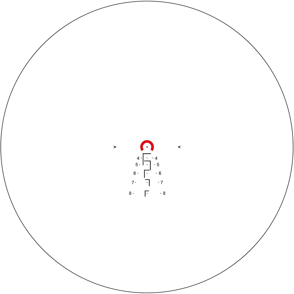 Arken Optics LH-6 1-6×24 SFP Rifle Scope | Illuminated Reticle | 30mm Tube | Lightweight LPVO