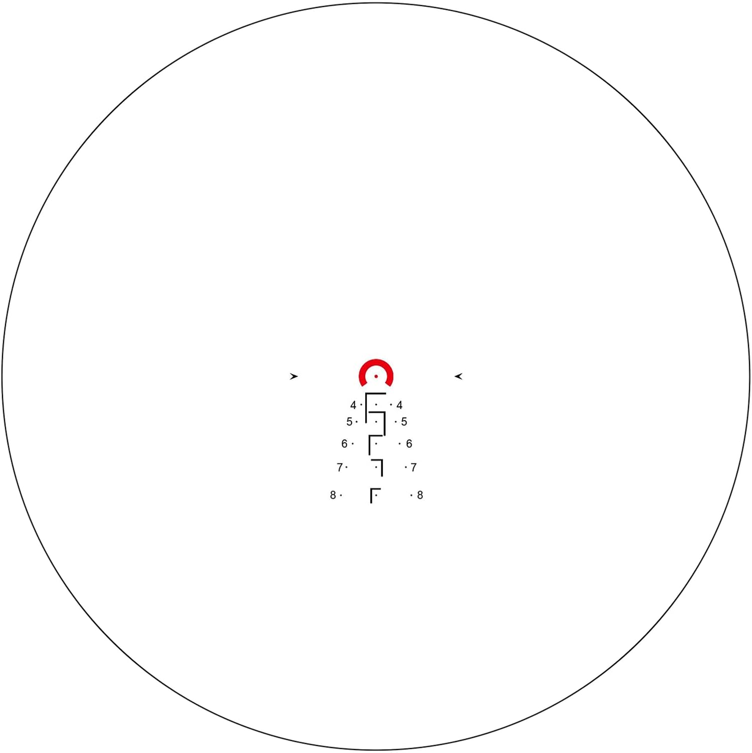 Arken Optics LH-6 1-6×24 SFP Rifle Scope | Illuminated Reticle | 30mm Tube | Lightweight LPVO