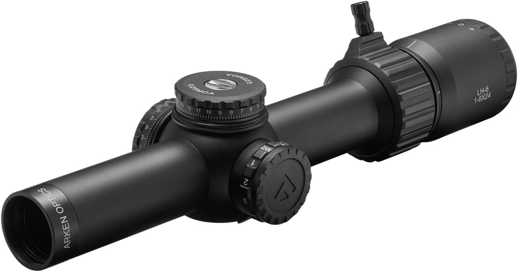 Arken Optics LH-6 1-6×24 SFP Rifle Scope | Illuminated Reticle | 30mm Tube | Lightweight LPVO