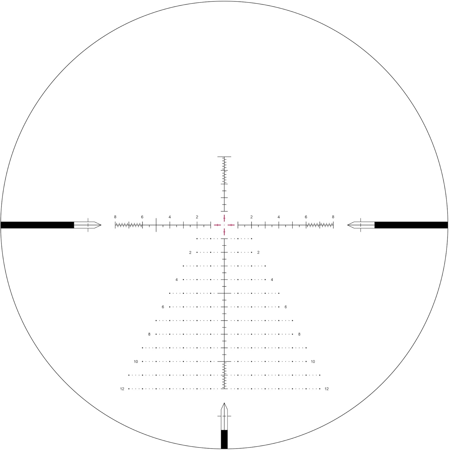 Arken Optics EP5 5-25x56 FFP Rifle Scope | VPR MIL Illuminated Reticle | Zero Stop | 34mm Tube
